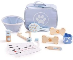Big Jigs Bigjigs medinis veterinaro rinkinys (12 el.)