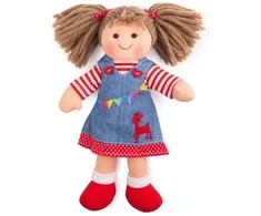 Big Jigs Bigjigs medžiaginė lėlytė Hattie