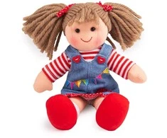 Big Jigs Bigjigs medžiaginė lėlytė Hattie