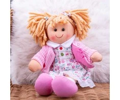 Rappa Big Jigs Bigjigs medžiaginė lėlytė Poppy