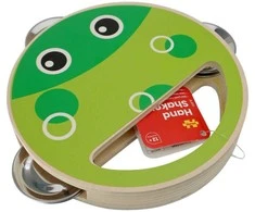 Big Jigs Bigjigs vaikiškas tambūrinas Varlytė