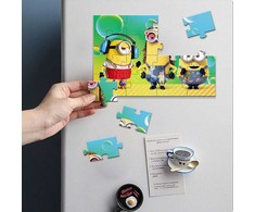 Dodo magnetinė Minions dėlionė Vakarėlis (16 el.)
