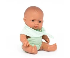 Miniland lėlė berniukas su rūbais (21 cm.)