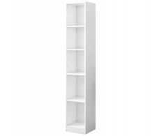 Rebiko Aukšta knygų spinta, biuro archyvų spintos, balta svetainės palėpė 182 cm
