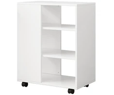 Rebiko Stalinė spintelė spausdintuvo stovas lentyna palėpėje modernus 60 cm
