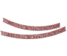 0.1 Pakabinama girlianda „Lietutis“ – rausva, 15 cm, 2 m