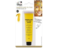 0.1 Veido dažai vandens pagrindu – geltoni, 26 ml | Tinka vaikams