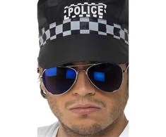 Akiniai policininko mėlyni