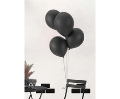 Balionai 30 cm juodi 10 vnt