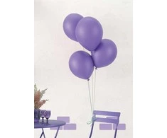 Balionai 30 cm violetiniai 10 vnt