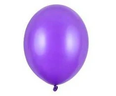 Balionai stiprūs 30cm 10 vnt tamsiai violetiniai