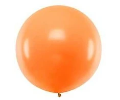 Balionas 1m skersmens oranžinis