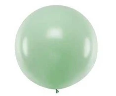 Balionas 1m skersmens salotinis pastelinis