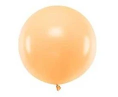 Balionas 60cm skersmens oranžinis pastelinis
