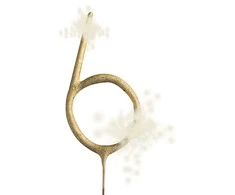 Bengališka šalta ugnelė skaičius "6"