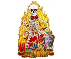 Blizganti pakabinama dekoracija "Halloween" 50 cm helovinui