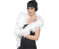 Boa prabangus baltas 180cm