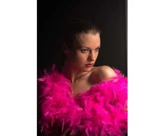 Boa rožinis fluo 180cm