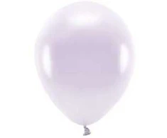 Eco balionai 10 vnt 30cm blizgantys šviesiai violetiniai