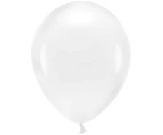 PartyDeco Eco balionai 10 vnt 30cm naturalios gumos spalvos
