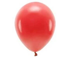 Party Deco Eco balionai 10 vnt 30cm tamsiai raudoni