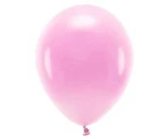 PartyDeco Ekologiški balionai "Pasteliniai rožiniai", 10vnt