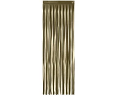 Folinė užuolaida „Lietutis“ – auksinė, 1 x 2,4 m