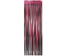 Folinė užuolaida „Lietutis“ – tamsiai bordo, 1 x 2,4 m