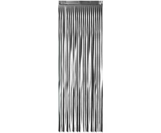 Folinė užuolaida „Lietutis“ – tamsiai pilka, 1 x 2,4 m