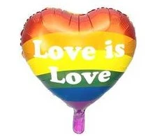 Boland Traciks Folinis balionas "Love is Love" 35cm