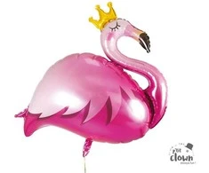 Folinis balionas "Rožinis flamingas" 70x64 cm