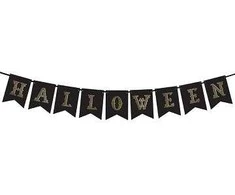 Party Deco Girlianda juoda "Halloween"