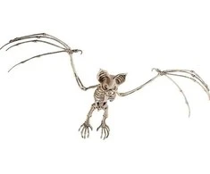 Helovino dekoracija "Šikšnosparnis-skeletas"