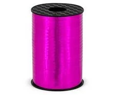 Party Deco Juostelė balionams bordo 5mm/225m blizganti
