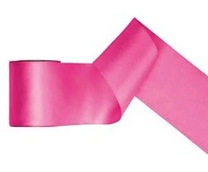 Party Deco Juostelė satino 100mm/25m bordo