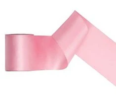 Party Deco Juostelė satino 100mm/25m rožinė