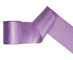 Party Deco Juostelė satino 100mm/25m violetinė