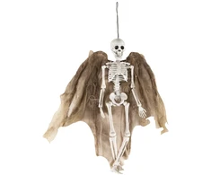 Kabantis angelo skeletas 40 cm – Helovino dekoracija