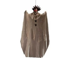 Kabantis klounas su šviečiančiom akim 130cm