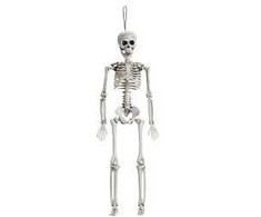 Kabantis skeletas 10*42cm