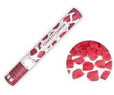 Party Deco Konfeti patranka 40cm su bordo širdelėm 1 vnt