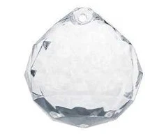 Party Deco Kristaliniai pakabinami rutuliukai 32*34mm 5 vnt