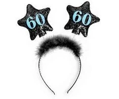 Lankelis "60 gimtadienis" juodas
