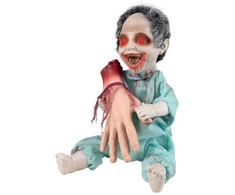 Mažas zombiukas su nukirsta ranka 30 cm
