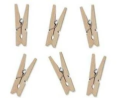 Party Deco Mini segtukai 3.5cm 10 vnt