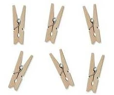 Party Deco Mini segtukai 3cm 20 vnt