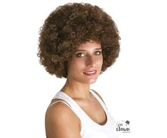 Perukas afro rudas universalus