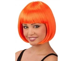 Perukas trumpas "Lovely" oranžinis