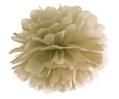 Party Deco Pomponas auksinis 25 cm