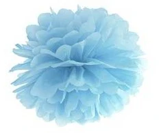 Boland Traciks Pomponas tamsiai melsvas 25 cm